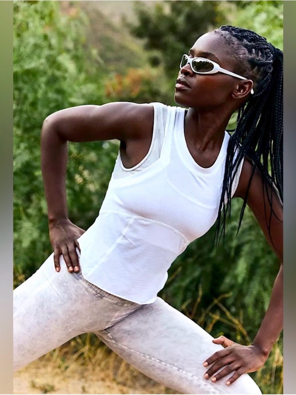 Free People White Tank Top